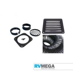 Autoterm Air 2D Single Outlet Installation Kit Heating – Water & Air