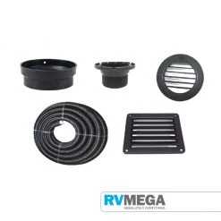 Autoterm Air 4D Single Outlet Installation Kit Heating – Water & Air