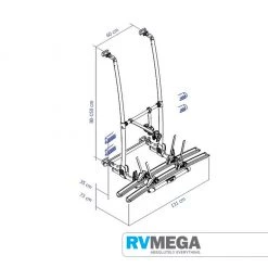 Thule Excellent Bike Rack - Standard Frame, Black