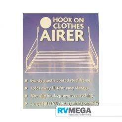 RV MEGA Bedroom, Bathroom & Laundry Caravan/Motorhome Window Clothes Airer