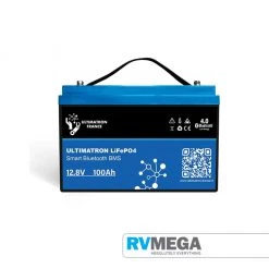 RV MEGA Ultimatron Lithium Battery UBL-12V-100AH - Bluetooth Monitor