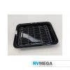 RV MEGA Cooking & Dining Grill Pan Vitreous Enamel With Trivet 35cm X 25cm X 5cm