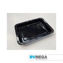 RV MEGA Cooking & Dining Grill Pan Vitreous Enamel With Trivet 35cm X 25cm X 5cm