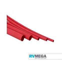 RV MEGA Heatshrink Dual Wall 12mm Red (Per Metre) Electrical & Lighting
