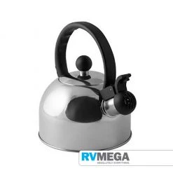 RV MEGA Cooking & Dining Whistling Kettle 1 Litre Stainless Steel