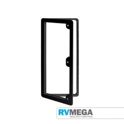 Renovation & New Build Hardware Thetford Service Door No 6 BLACK - 1038 X 465mm