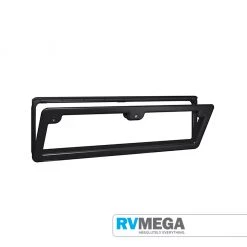 Thetford Service Door No 7 BLACK - 1108 X 346mm Renovation & New Build Hardware