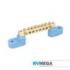 RV MEGA Machined Brass Busbar (8 Way) Electrical & Lighting
