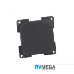 RV MEGA C-Line Blank Plate - Black Electrical & Lighting